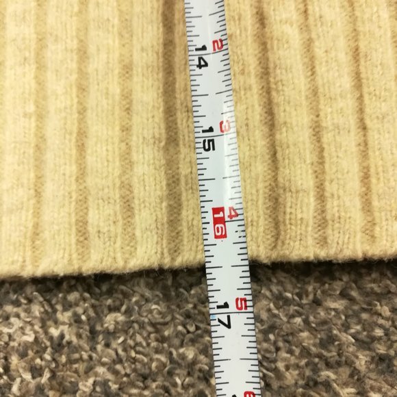 Vintage Ralph Lauren Polo Jeans Co Sweater Ribbed Cropped V Neck Womens Medium - Picture 10 of 11